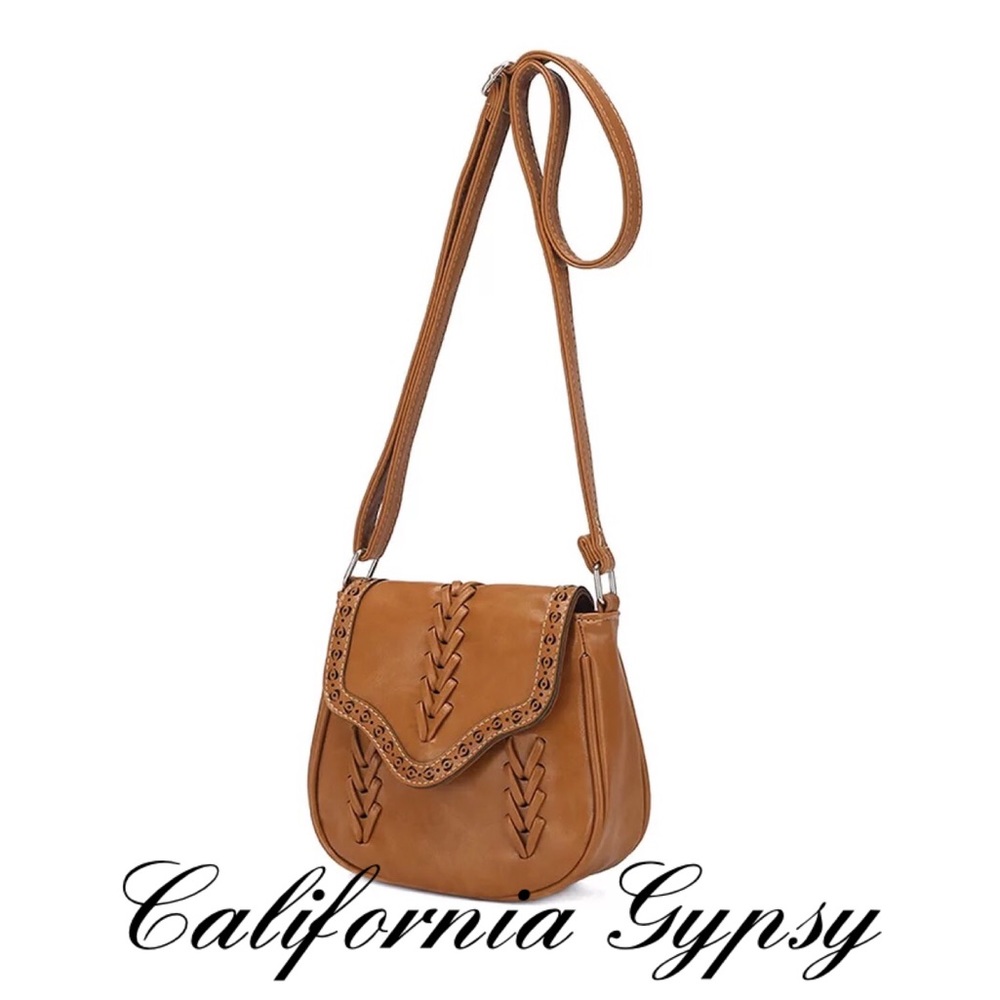 Western Tooled Boho Chic Bag - Picture 8 of 12